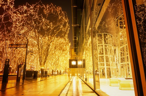 仙台の冬の風物詩「SENDAI光のページェント」