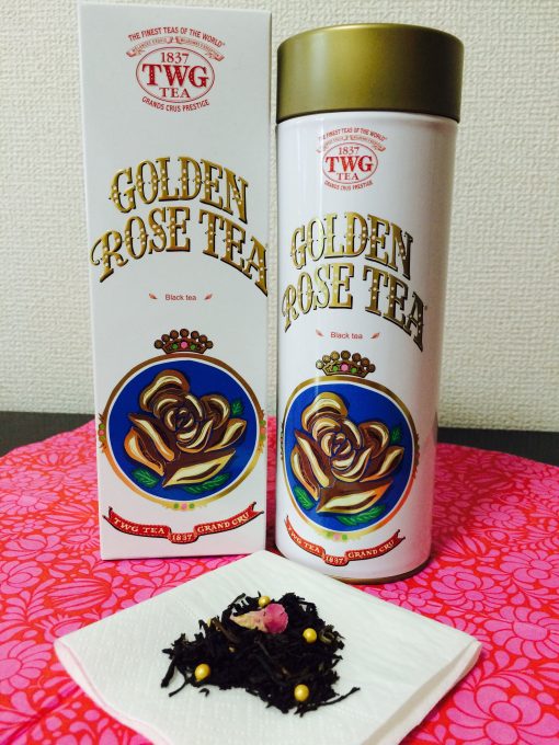 TWG Teaの「GOLDEN ROSE TEA」は高島屋シンガポールだけの限定品