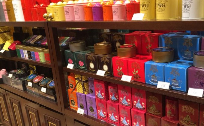 シンガポールのお土産と言えばTWG Teaの紅茶